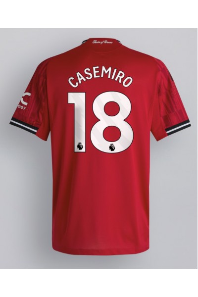 Manchester United Casemiro #18 Jalkapallovaatteet Kotipaita 2025-26 Lyhythihainen Manchester United Casemiro #18 Jalkapallovaatteet Kotipaita 2025-26 Lyhythihainen